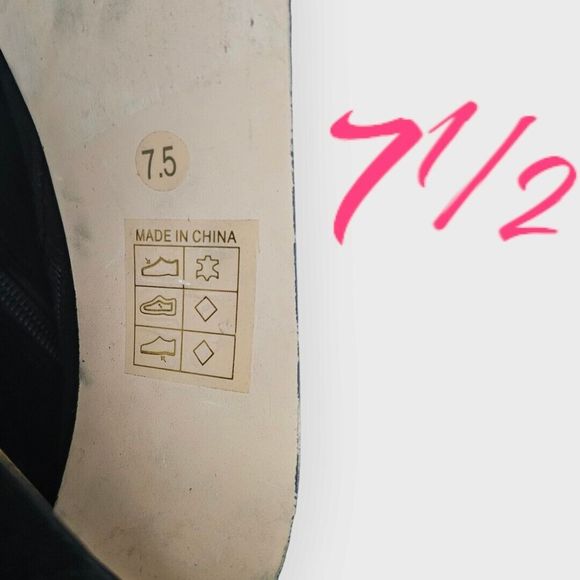 DV -  DOLCE VITA WOMEN'S "BANSI" ANKLE BOOT BLACK SUEDE GOLD ACCENTS US SIZE 7.5 - Picture 7 of 11